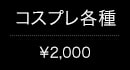 コスプレ(¥2,000)